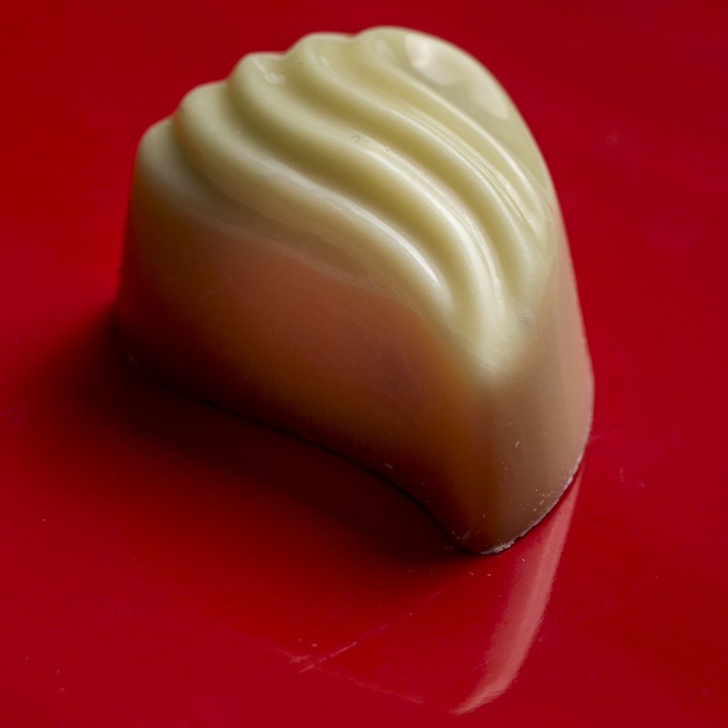 Witte chocolade met Frambozenstroop